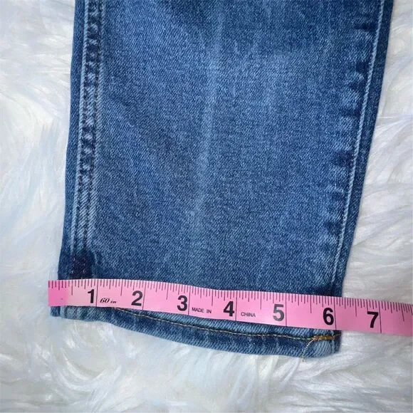 J.Crew Women's Vintage Slim Straight Blue Jeans Size 28 Re-Imagined Denim - Picture 7 of 11